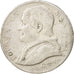 STATI ITALIANI, PAPAL STATES, Pius IX, 2 Lire, 1866, MB, Argento, KM:1379.2