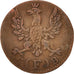 Moneda, Estados alemanes, FRANKFURT AM MAIN, Heller, 1819, Frankfurt, BC+