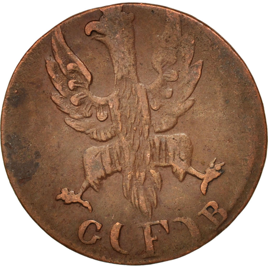 Coin, German States, FRANKFURT AM MAIN, Heller, 1821, Frankfurt, VF(30-35)