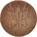 Moneda, Estados alemanes, FRANKFURT AM MAIN, Heller, 1824, BC+, Cobre, KM:301