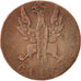 Coin, German States, FRANKFURT AM MAIN, Heller, 1824, VF(30-35), Copper, KM:301