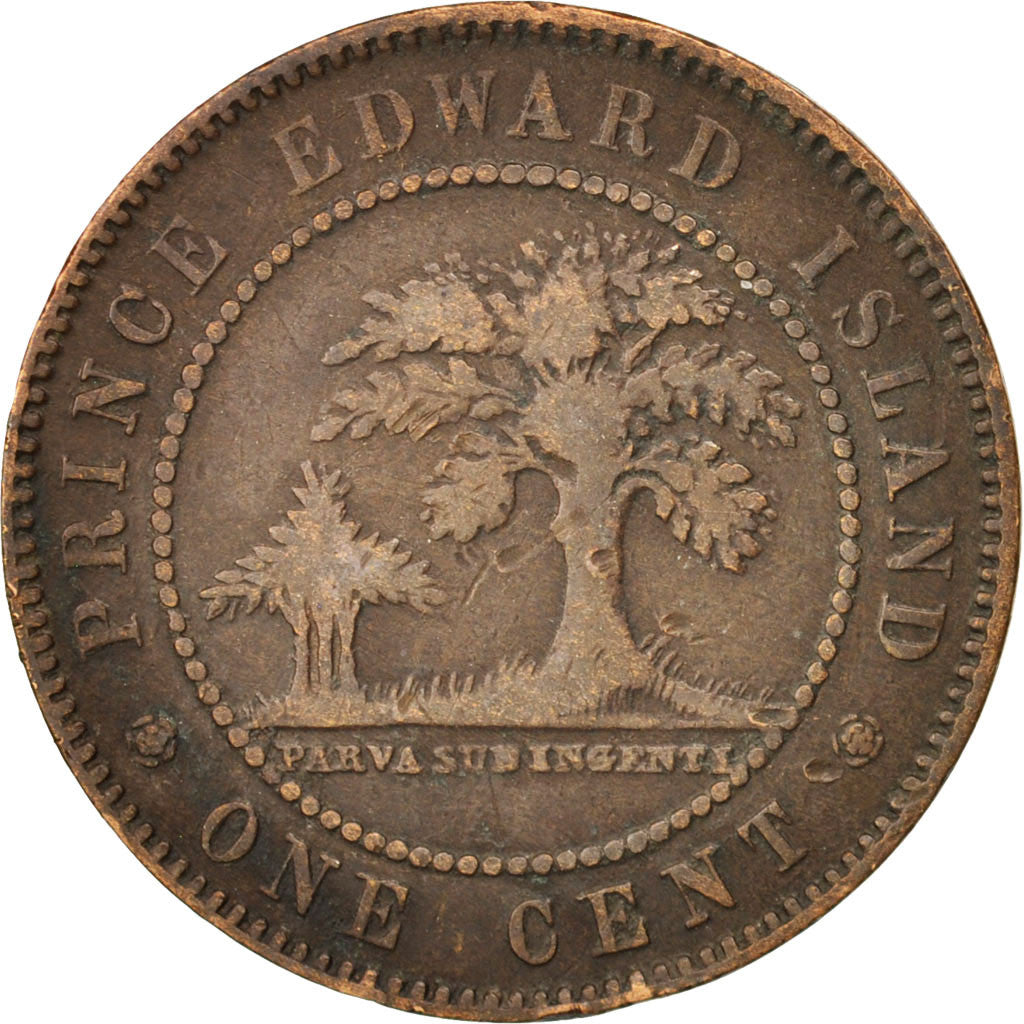 PRINCE EDWARD ISLAND, Cent, 1871, Royal Canadian Mint, Ottawa, EF(40-45)