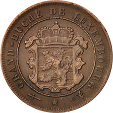 Luxembourg, William III, 2-1/2 Centimes, 1901, Utrecht, EF(40-45), Bronze, KM:21