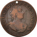 Luxembourg, Maria Theresa, Liard, 1757, Brussels, VF(20-25), Copper, KM:1