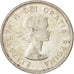 Canada, Elizabeth II, Dollar, 1962, Royal Canadian Mint, Ottawa, BB+, Argento...