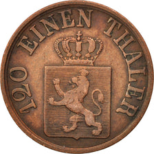 Münze, Deutsch Staaten, HESSE-CASSEL, Friedrich Wilhelm, 3 Heller, 1862, SS