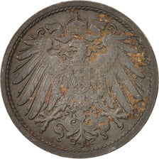 Moneda, ALEMANIA - IMPERIO, 10 Pfennig, 1917, MBC, Cinc, KM:26