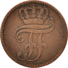 German States, MECKLENBURG-SCHWERIN, Friedrich Franz II, 3 Pfennig