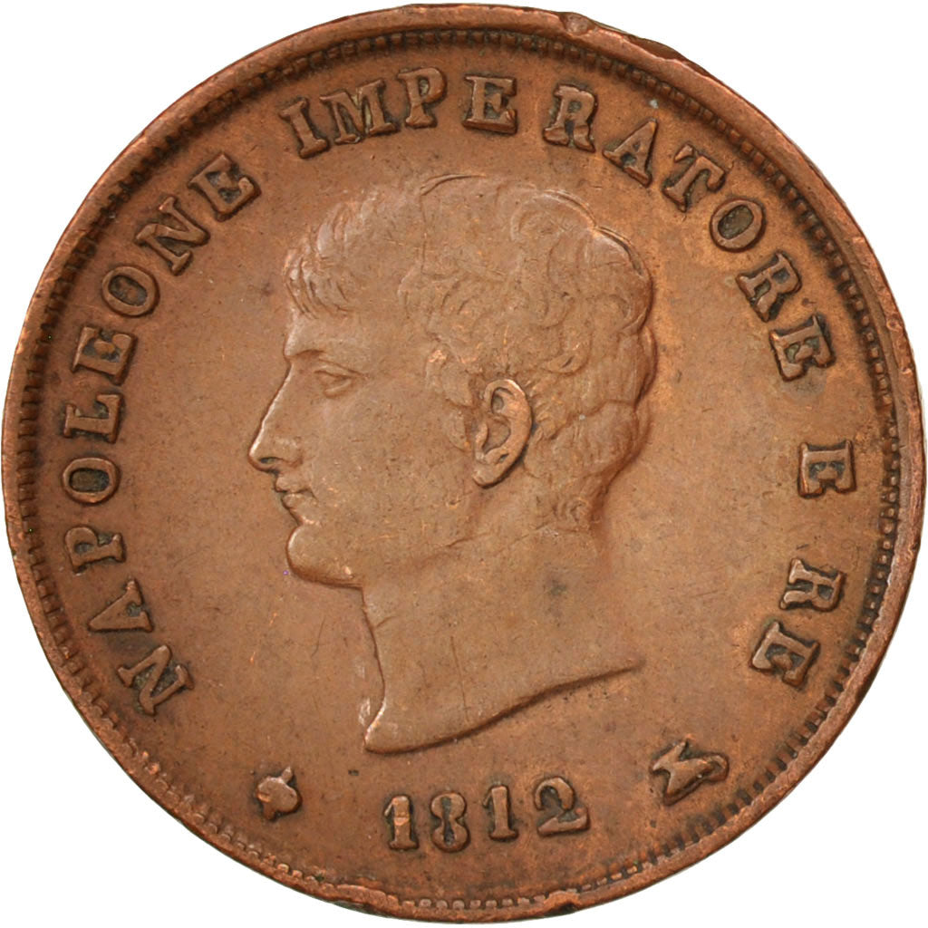 Moneta, STATI ITALIANI, KINGDOM OF NAPOLEON, Napoleon I, 3 Centesimi, 1812