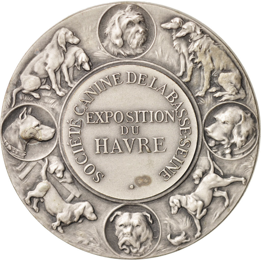 France, Medal, VIlle du Havre, Société canine de la Basse-Seine, Sports &