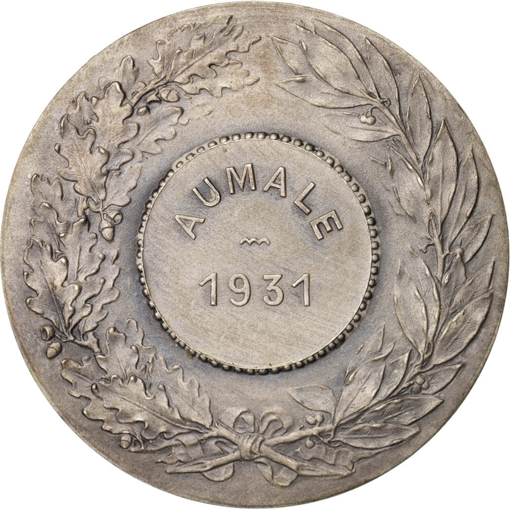 Francia, Medal, Ville de Aumale, Concours canin, Sports & leisure, 1931, V.