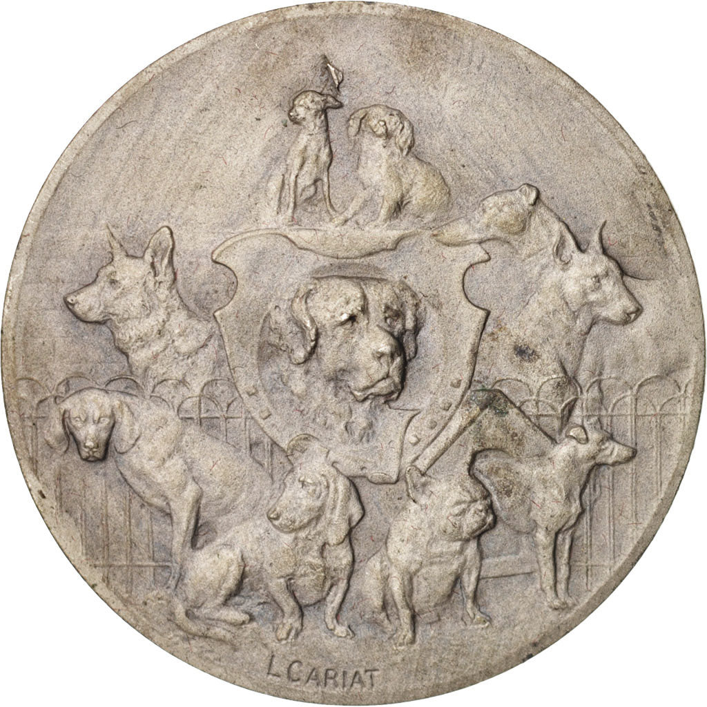 Frankreich, Medal, Ville d'Eu, Sports & leisure, 1930, Cariat, AU(50-53)