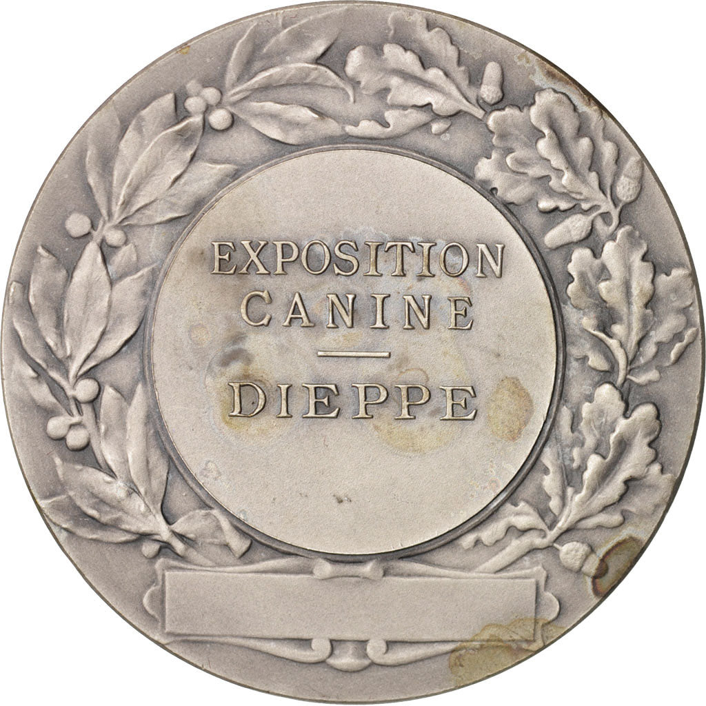France, Medal, VIlle de Dieppe, Exposition canine, Sports & leisure, Rivet