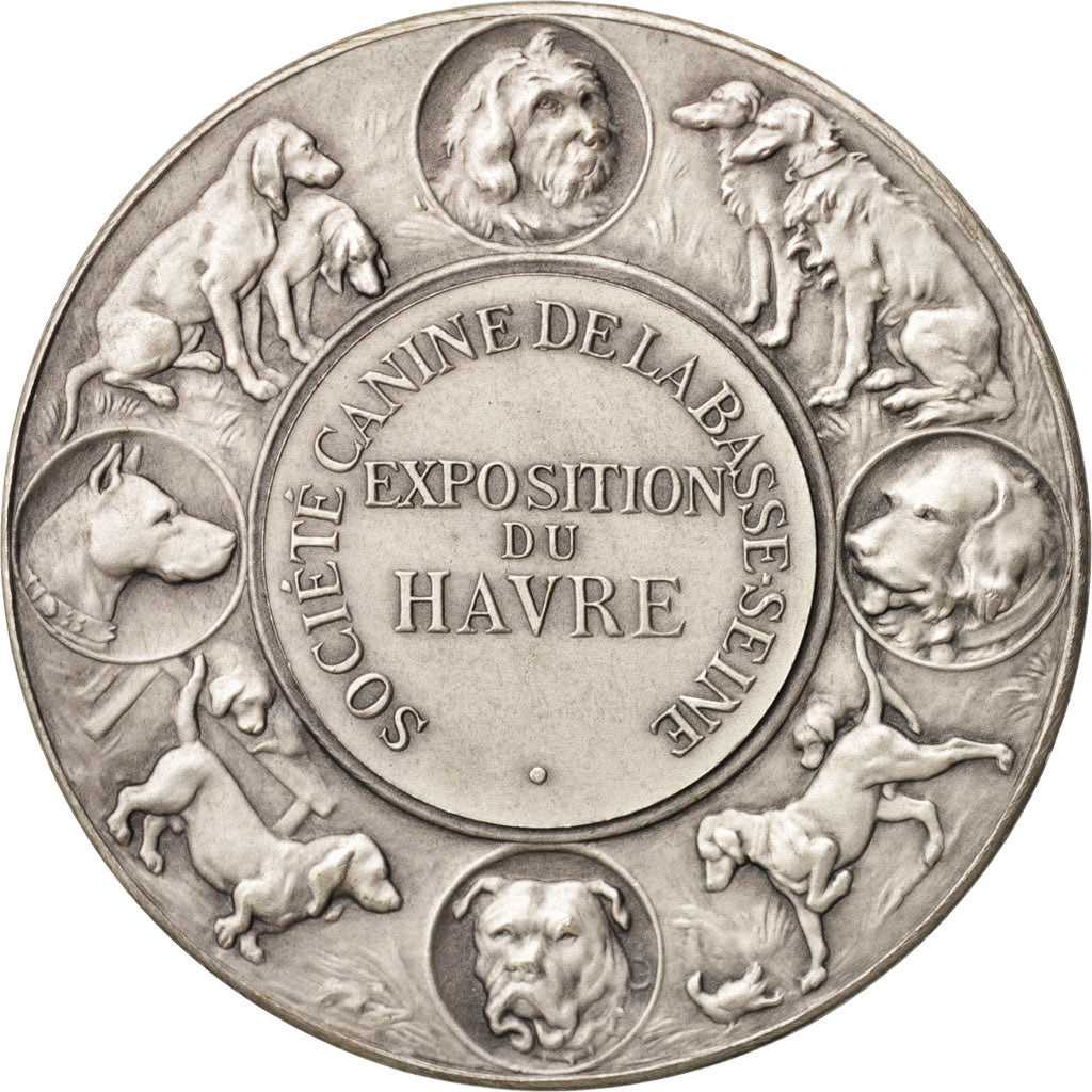 Frankreich, Medal, VIlle du Havre, Société canine de la Basse-Seine, Sports &