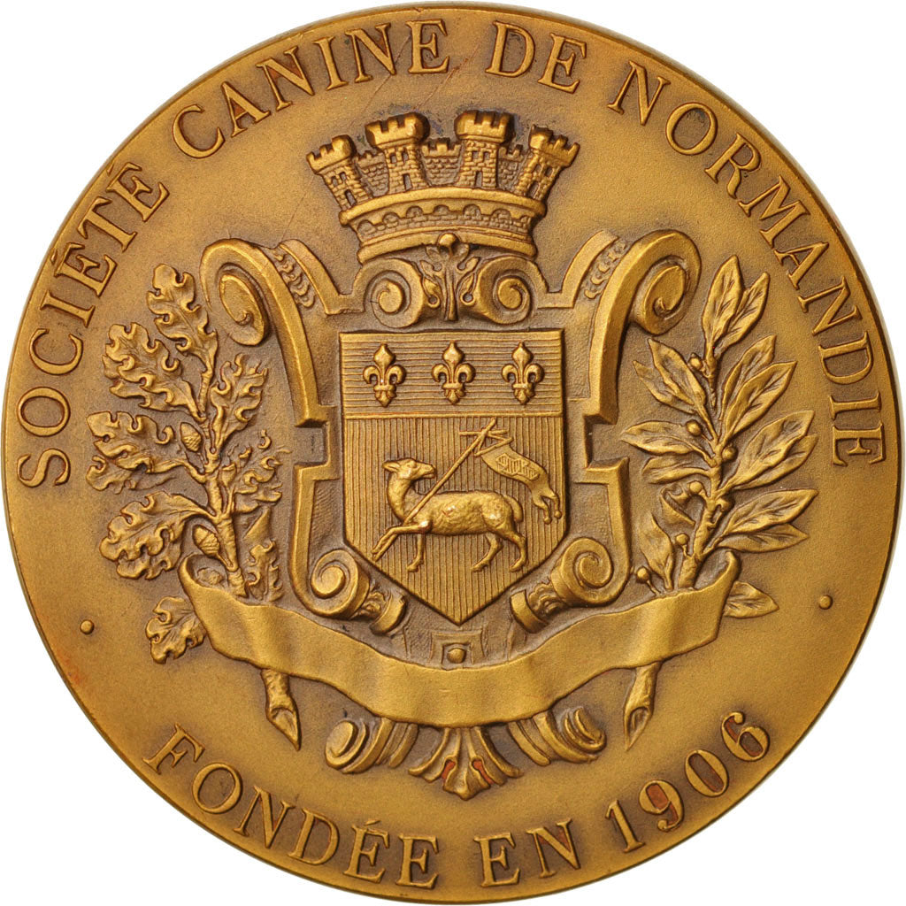 Francia, Medal, Société canine de Normandie, Sports & leisure, Rivet, SPL-