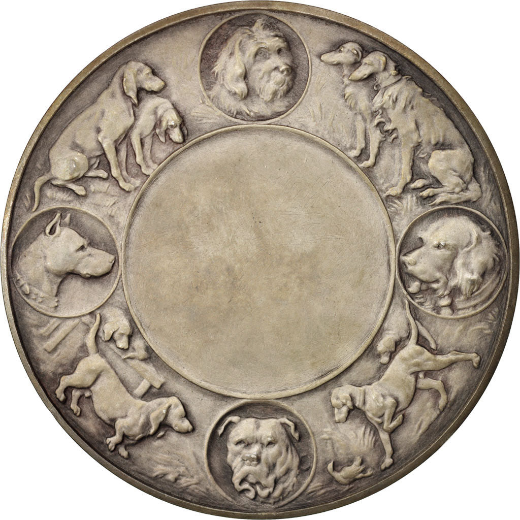 Frankreich, Medal, Ville du Havre, Exposition canine, Sports & leisure, Grun