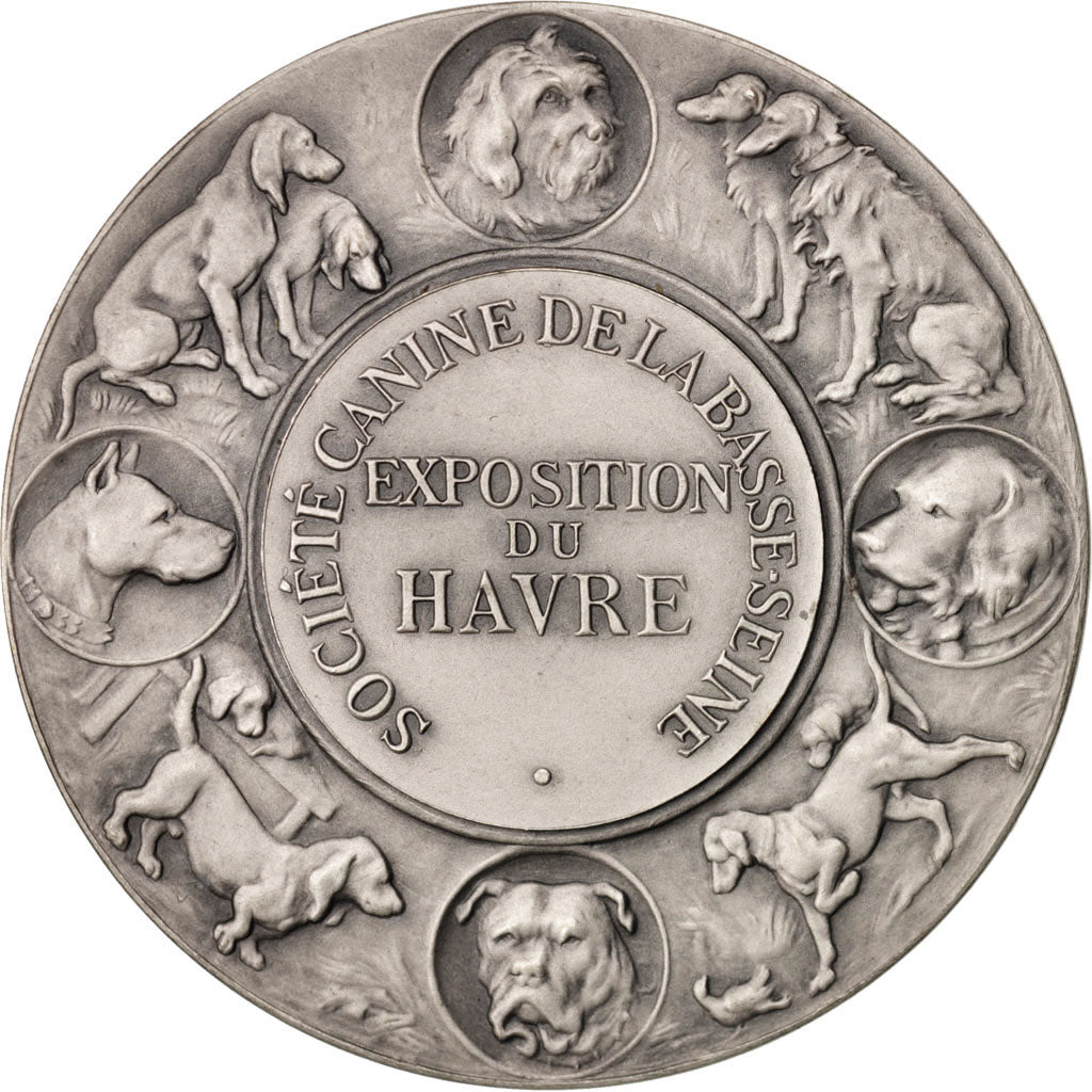 France, Medal, VIlle du Havre, Société canine de la Basse-Seine, Sports &