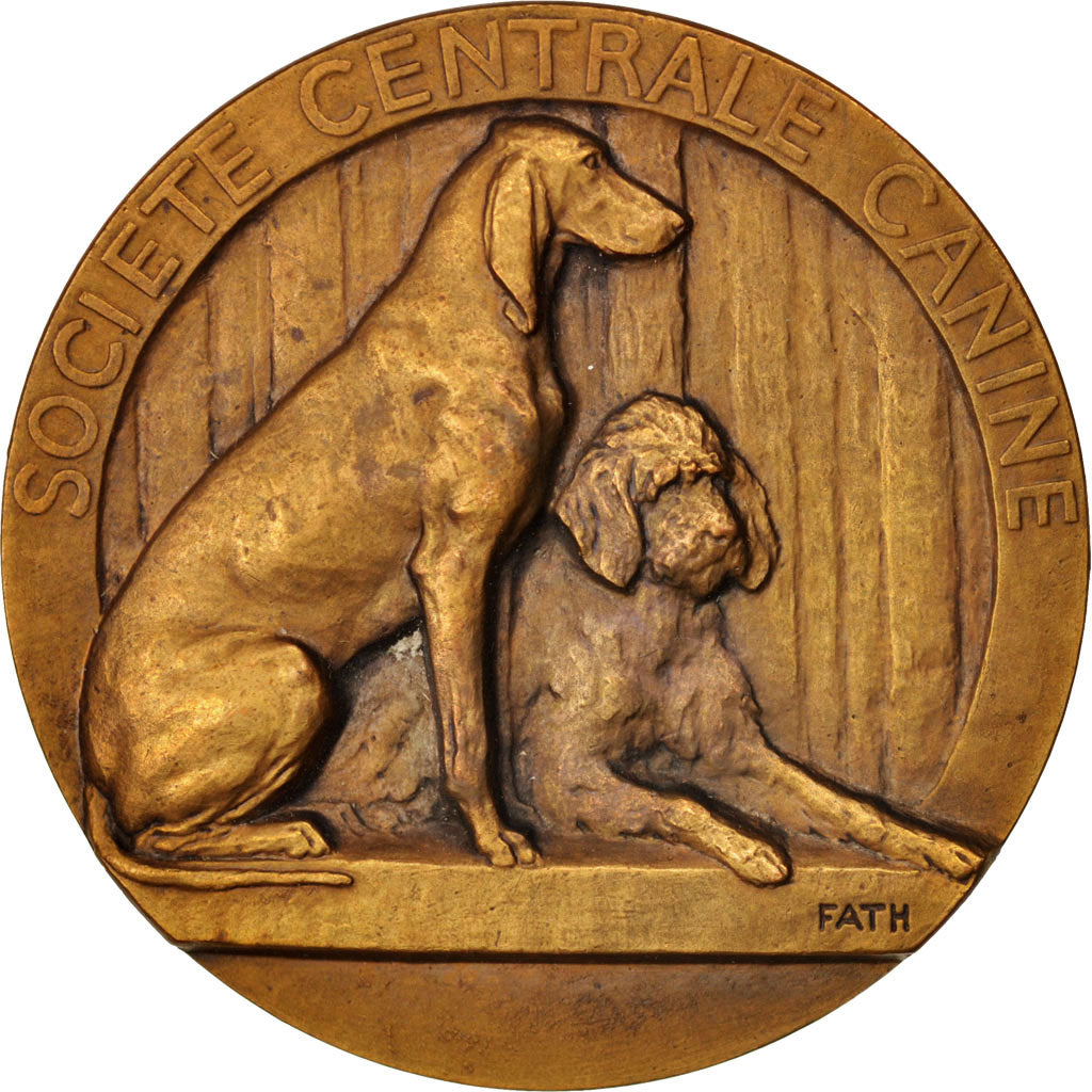 France, Medal, Société Centrale Canine, Exposition Internationale de Paris
