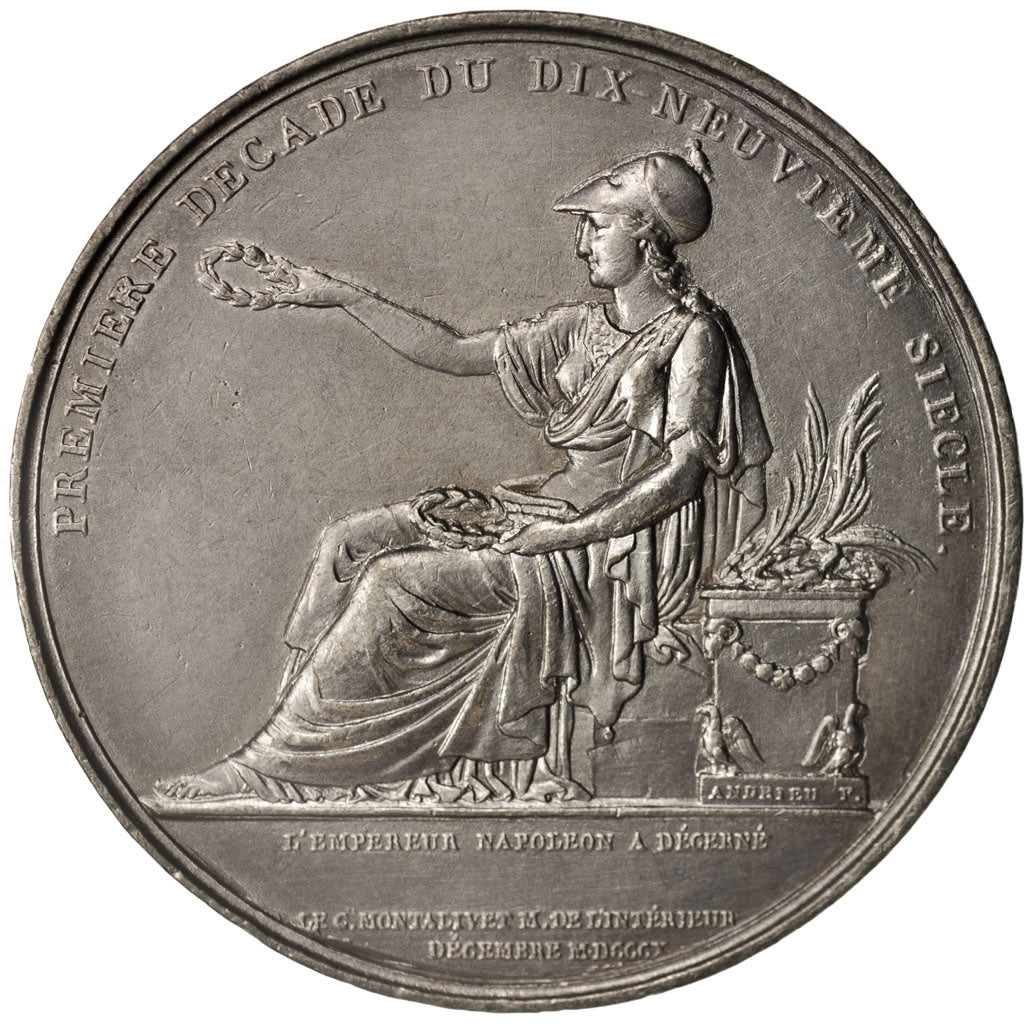 Francia, Medal, Napoléon Ier, Première décade du Dix-neuvième siècle