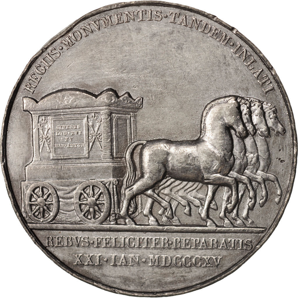 France, Medal, Translation des cendres Louis XVI et Marie-Antoinette