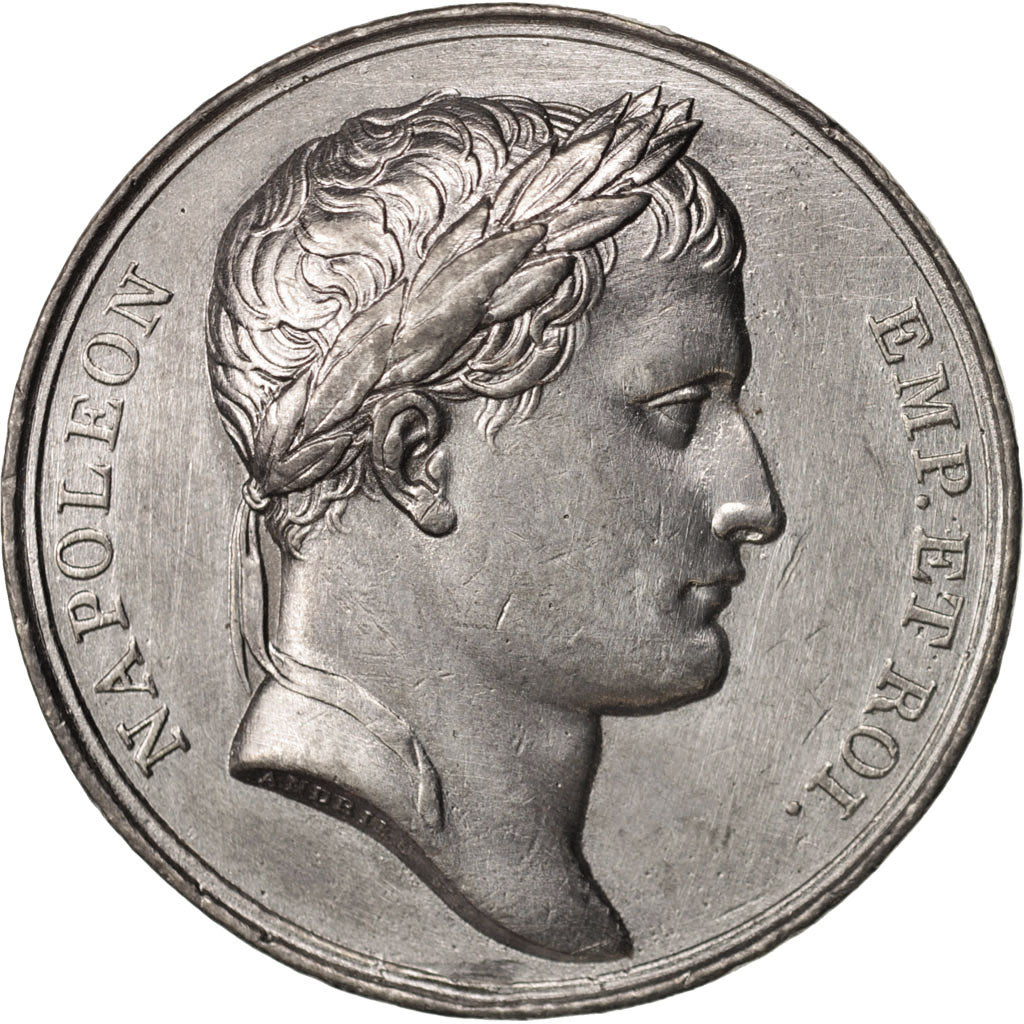 France, Medal, La vaccine, First French Empire, Medicine, 1804, Andrieu