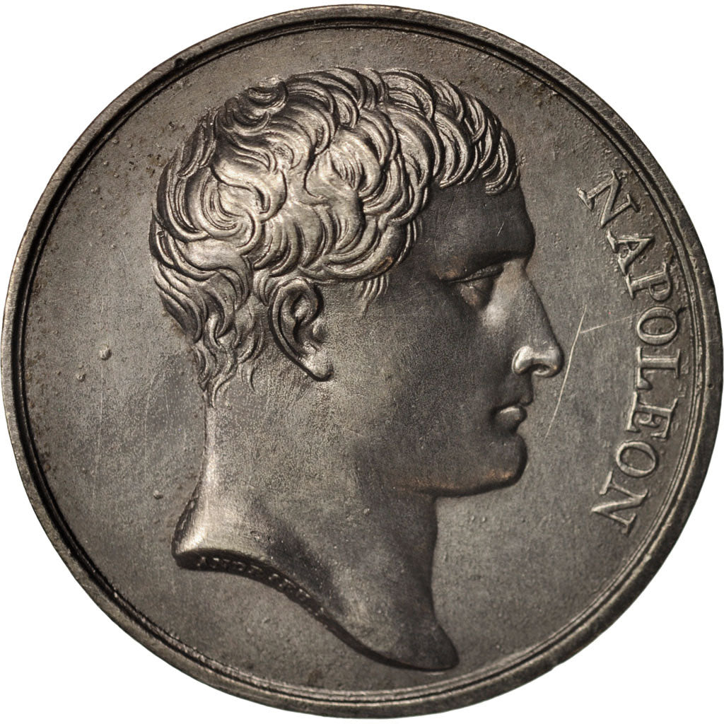 France, Medal, Napoléon and Annibal, First French Empire, History, Andrieu