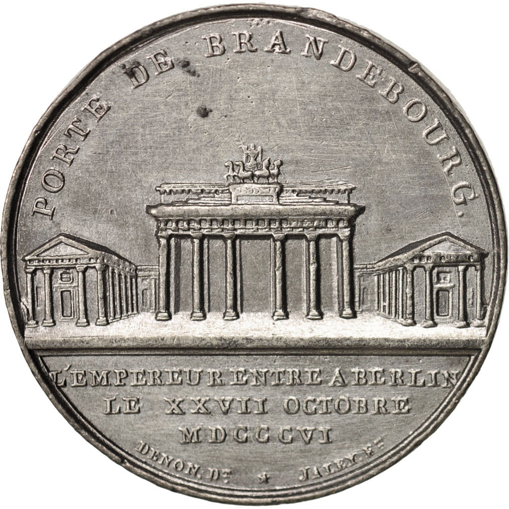 France, Medal, Porte de Brandebourg, First French Empire, History, 1806