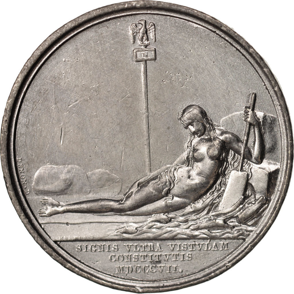 Frankreich, Medal, Les Aigles Françaises sur la Vistule, First French Empire