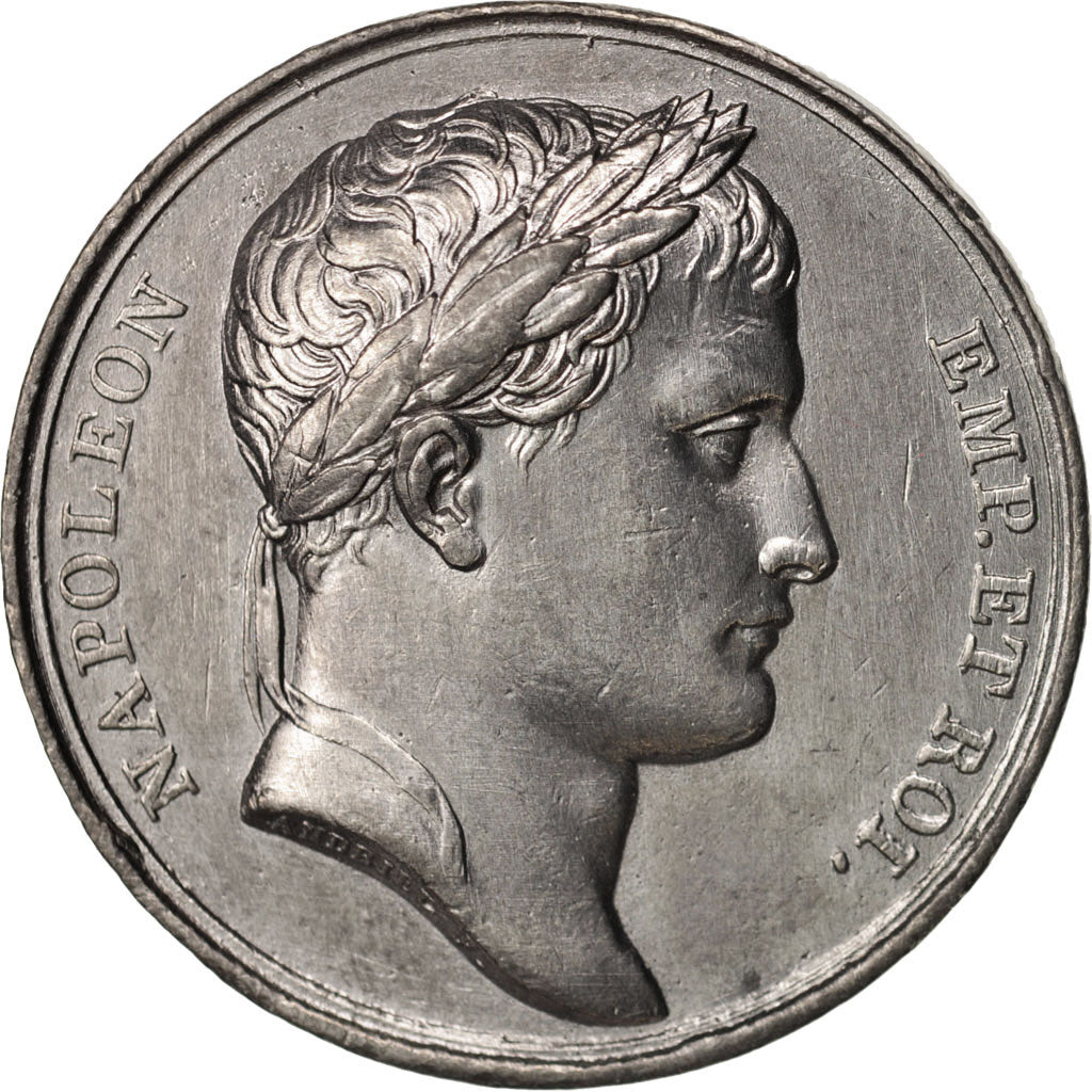 France, Medal, Prise de Wilna, First French Empire, History, 1812, Andrieu