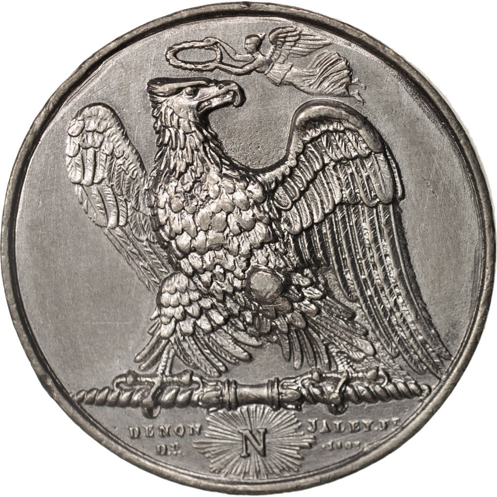 France, Medal, L'Aigle Couronnée, First French Empire, History, 1807, Andrieu