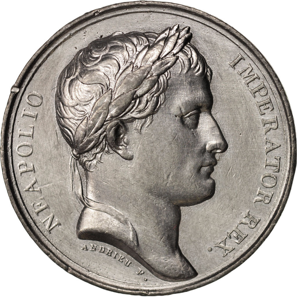 Francia, Medal, Bataille d'Iena, First French Empire, History, 1806, Andrieu,...