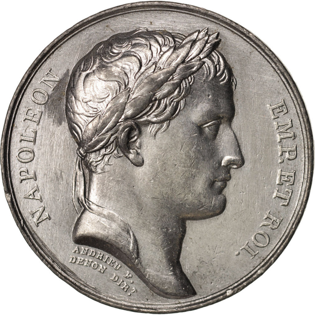 France, Medal, Liberté rendue à Dantzig, First French Empire, History, 1807