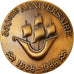 France, Medal, Royal des Vaisseaux, 350ème Anniversaire, Shipping, 1988