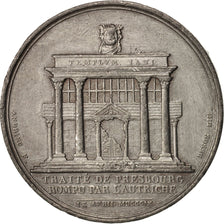 Frankreich, Medal, Traité de Presbourg rompu par l'Autriche, First French