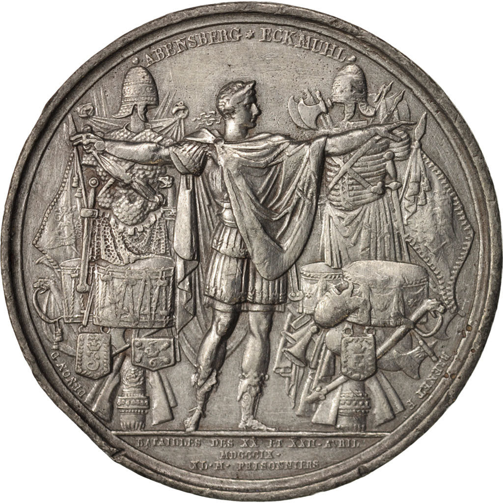Frankreich, Medal, Traité de Presbourg rompu par l'Autriche, First French