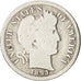 United States, Barber Dime, Dime, 1893, U.S. Mint, San Francisco, F(12-15)