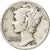 Moneta, Stati Uniti, Mercury Dime, Dime, 1943, U.S. Mint, Denver, MB+, Argento