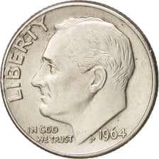Moneta, Stati Uniti, Roosevelt Dime, Dime, 1964, U.S. Mint, Denver, SPL-