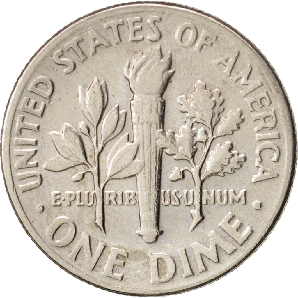 Coin, United States, Roosevelt Dime, Dime, 1973, U.S. Mint, Philadelphia