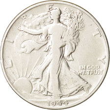 United States, Walking Liberty Half Dollar, Half Dollar, 1944, U.S. Mint