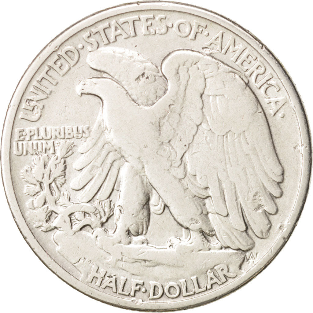 United States, Walking Liberty Half Dollar, Half Dollar, 1944, U.S. Mint