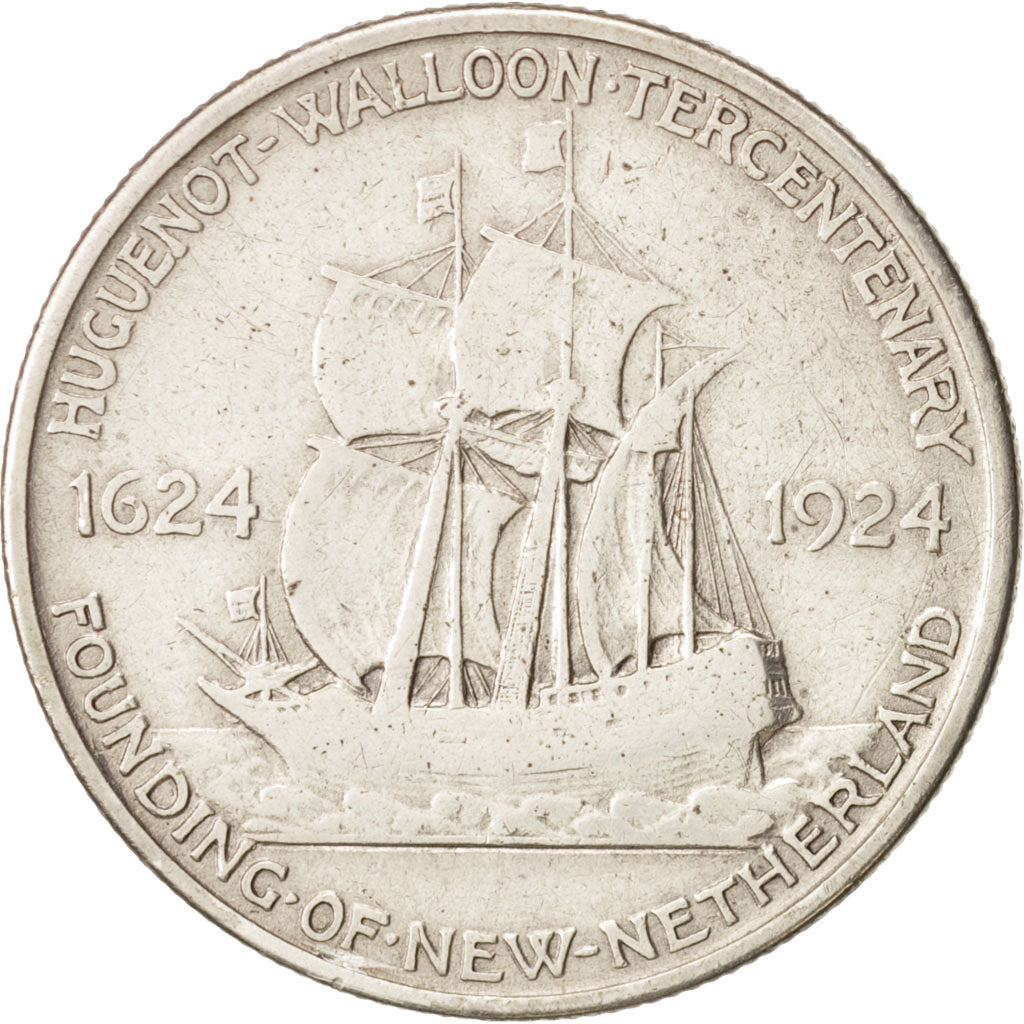 United States, Half Dollar, 1924, U.S. Mint, Philadelphia, VF(20-25), Silver