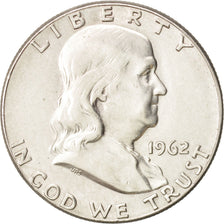 United States, Franklin Half Dollar, Half Dollar, 1962, U.S. Mint