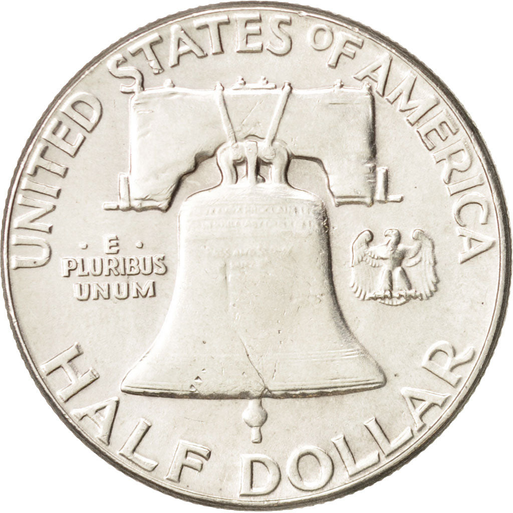 United States, Franklin Half Dollar, Half Dollar, 1962, U.S. Mint