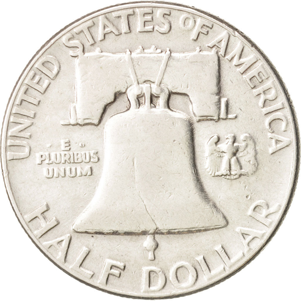 United States, Franklin Half Dollar, Half Dollar, 1954, U.S. Mint