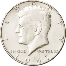 United States, Kennedy Half Dollar, Half Dollar, 1967, U.S. Mint