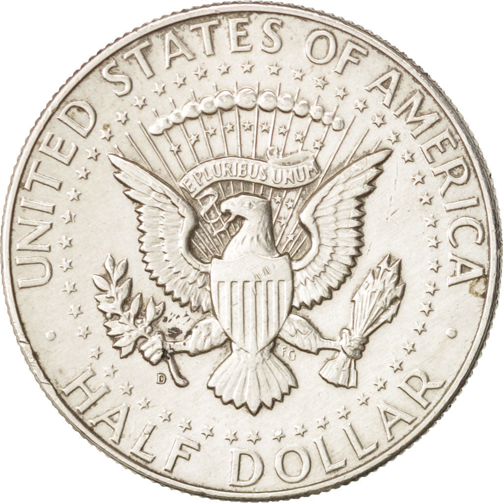 United States, Kennedy Half Dollar, Half Dollar, 1964, U.S. Mint, Denver