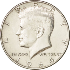 United States, Kennedy Half Dollar, Half Dollar, 1964, U.S. Mint, Denver