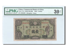 China, Commercial Bank, 1 Dollar, 1929, KM:11b, PMG VF30