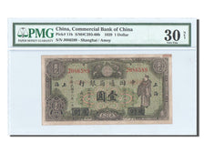 Chine, Commercial Bank, 1 Dollar, 1929, KM:11b, PMG VF30